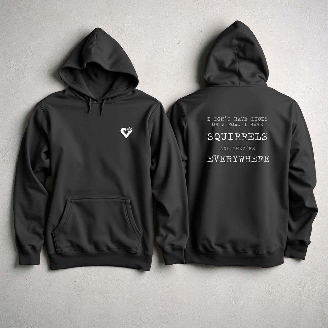 Funny Chaos Humor Hoodie Jacket, Unconventional Statement Outerwear