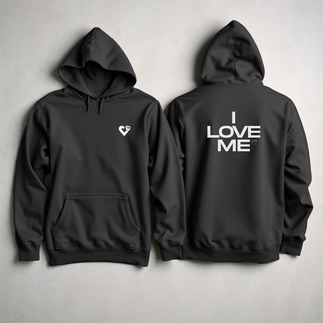 I AM LOVED Hoodie Jacket, Positive Affirmation and Self-Love Comfort