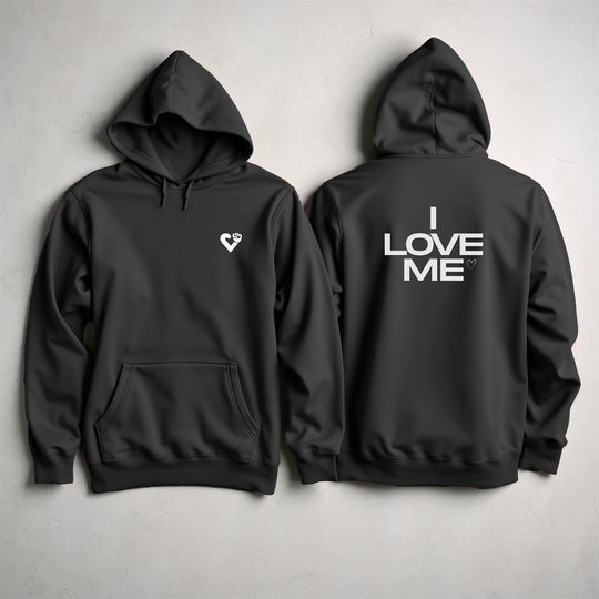 I AM LOVED Hoodie Jacket, Positive Affirmation and Self-Love Comfort