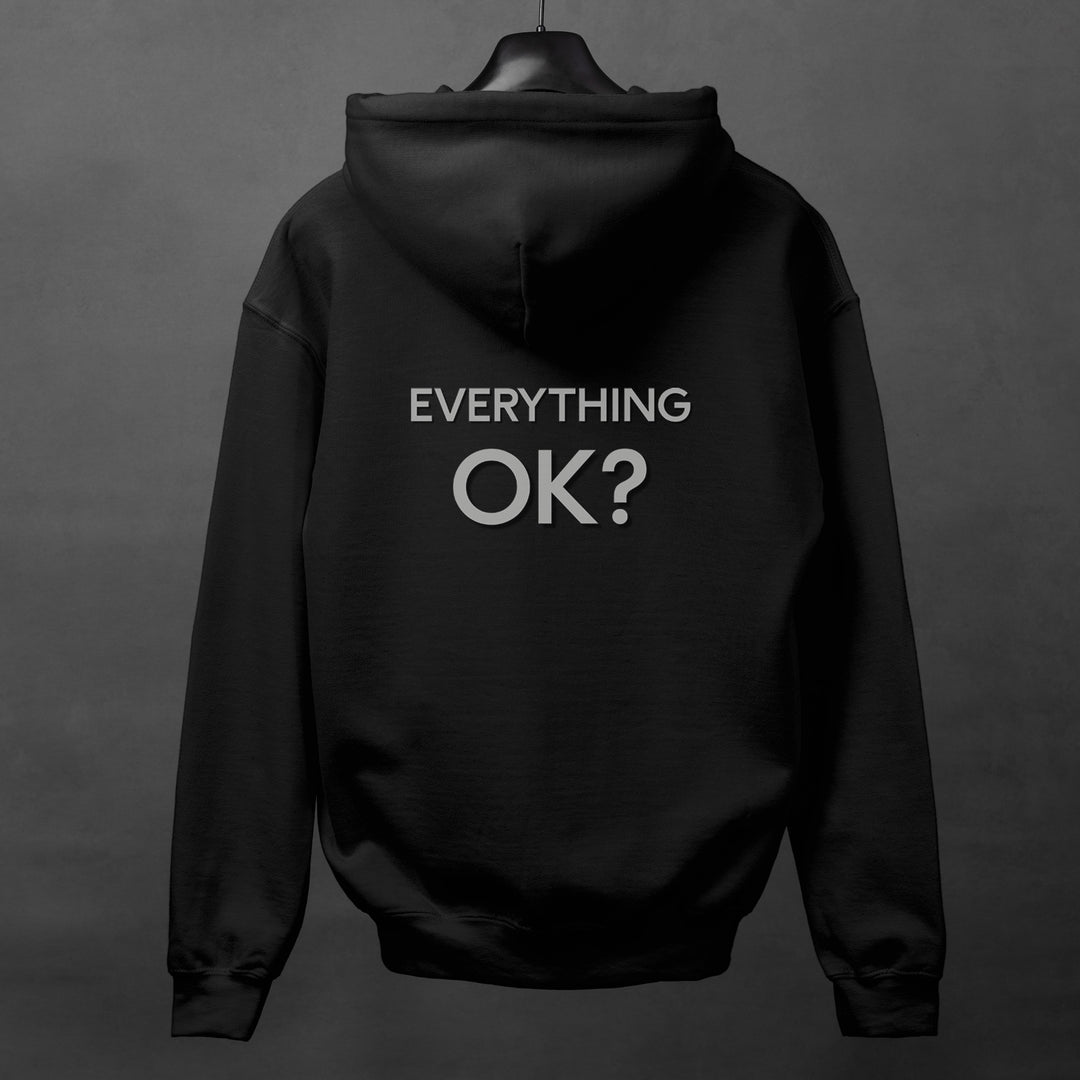 Everything Ok Hoodie, Simple Positive Statement Jacket