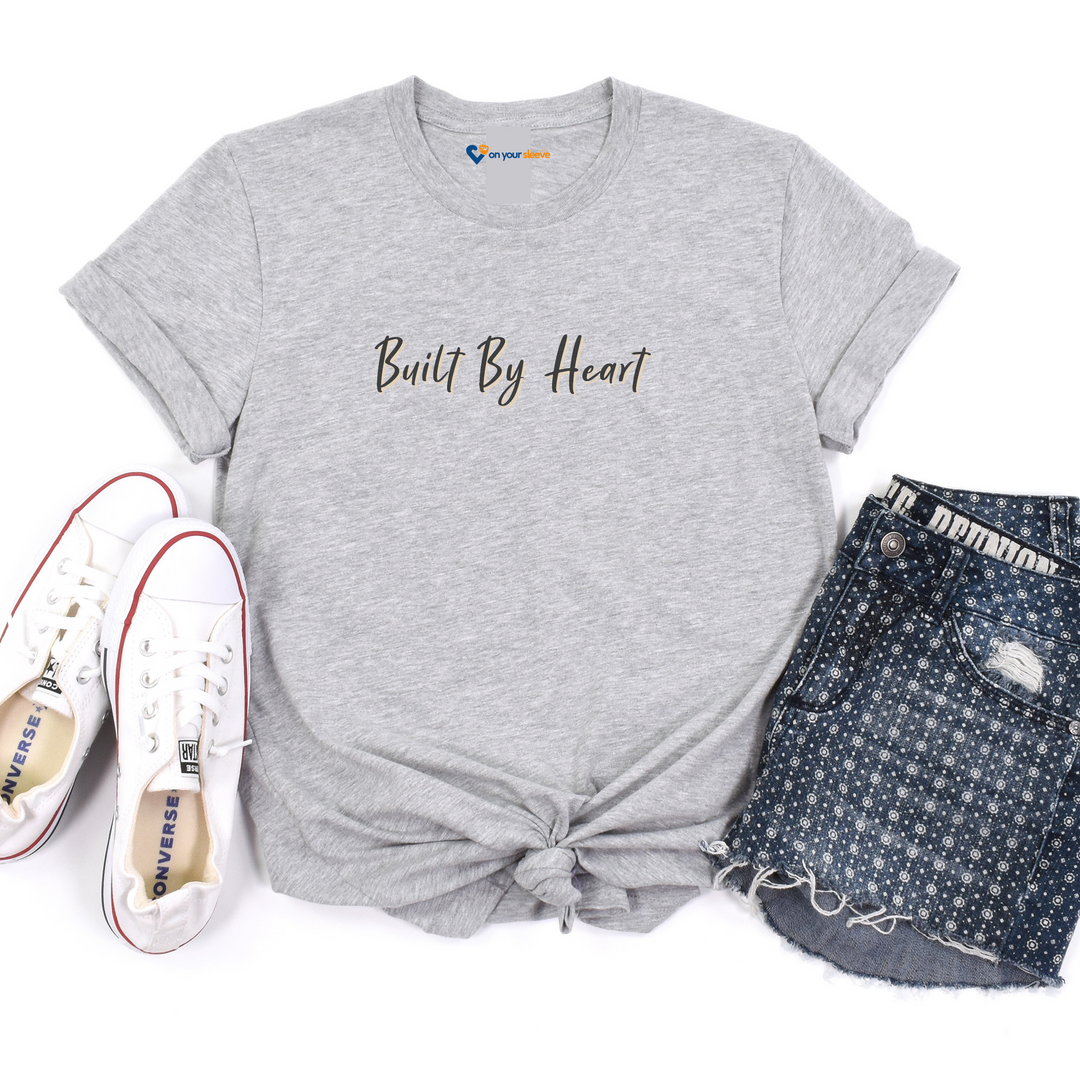 Built by Heart- Strength and Support Graphic Tee