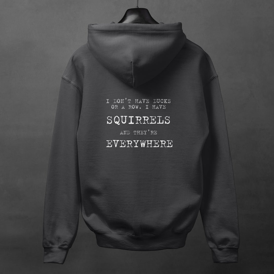 Funny Chaos Humor Hoodie Jacket, Unconventional Statement Outerwear