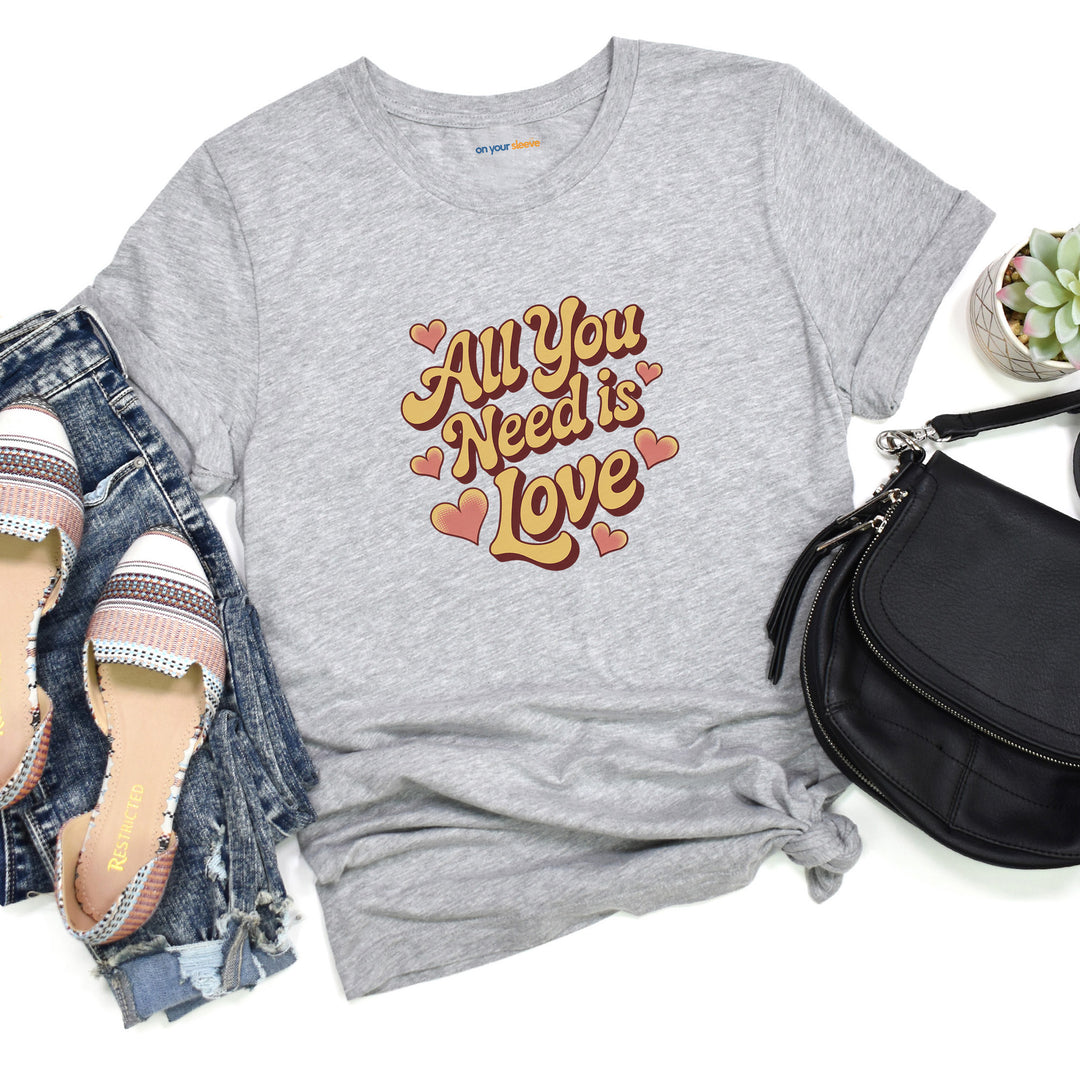 All You Need Is Love -– Mental Health Support T-Shirt