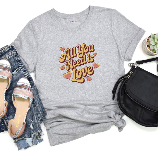 All You Need Is Love -– Mental Health Support T-Shirt