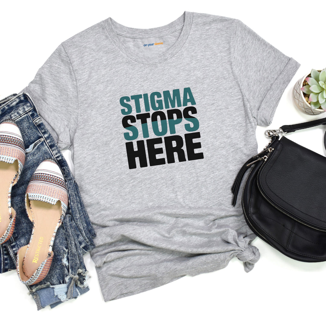 Stigma Stops Here - Mental Health Advocacy Shirt