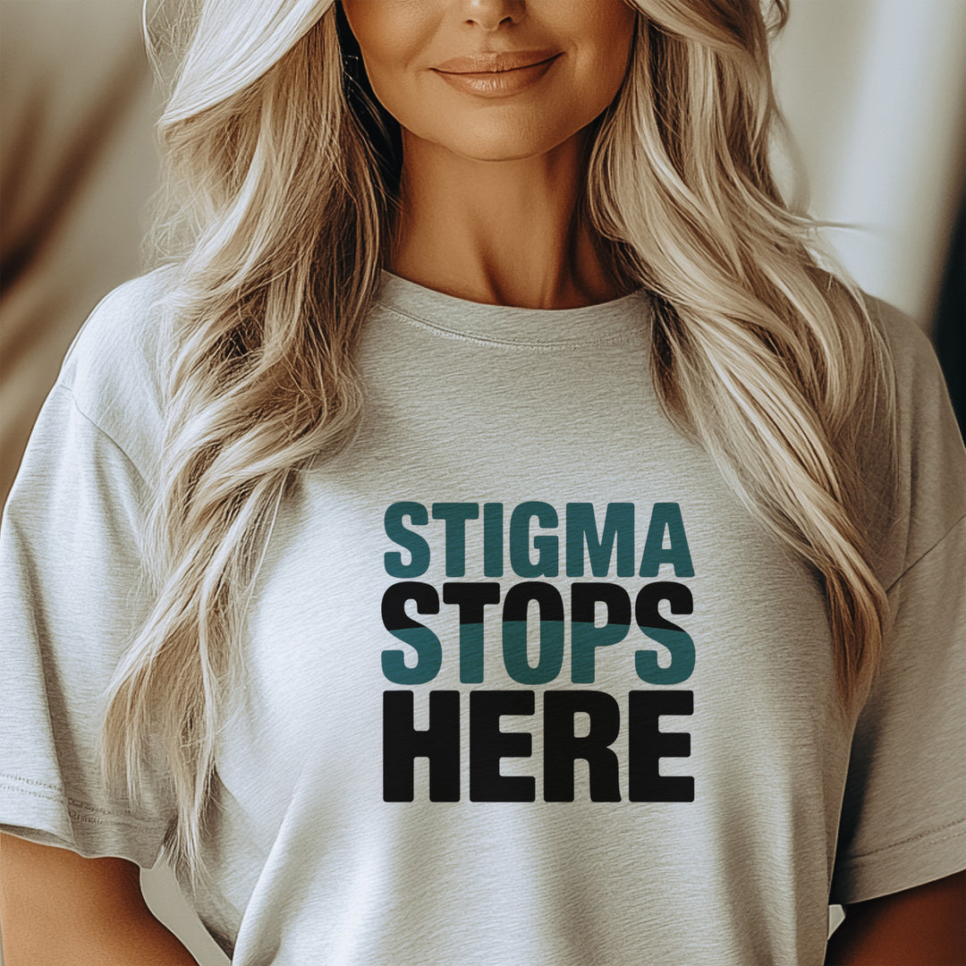 Stigma Stops Here - Mental Health Advocacy Shirt