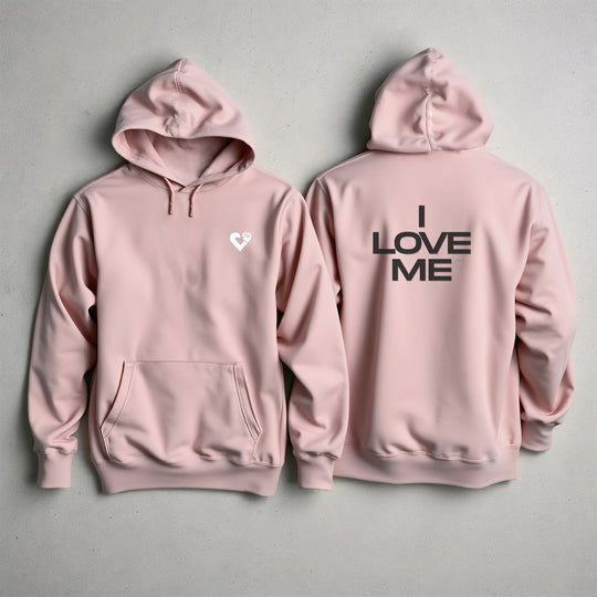 I AM LOVED Hoodie Jacket, Positive Affirmation and Self-Love Comfort
