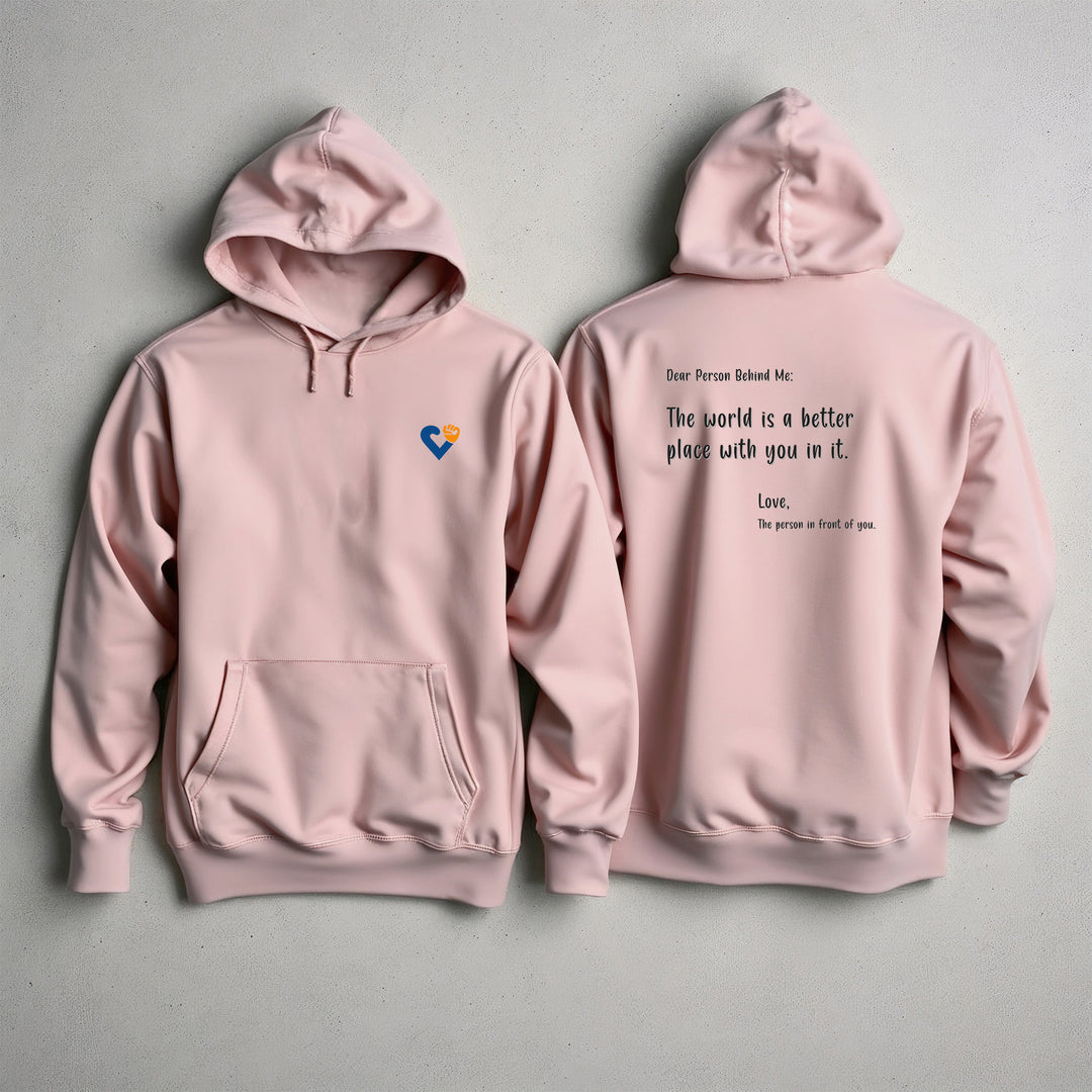 Better Place With You Hoodie, Loving Message Jacket