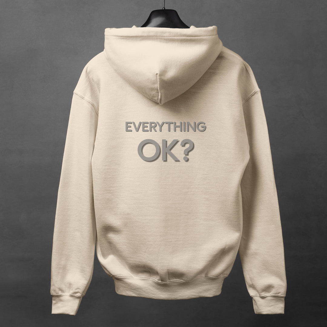 Everything Ok Hoodie, Simple Positive Statement Jacket