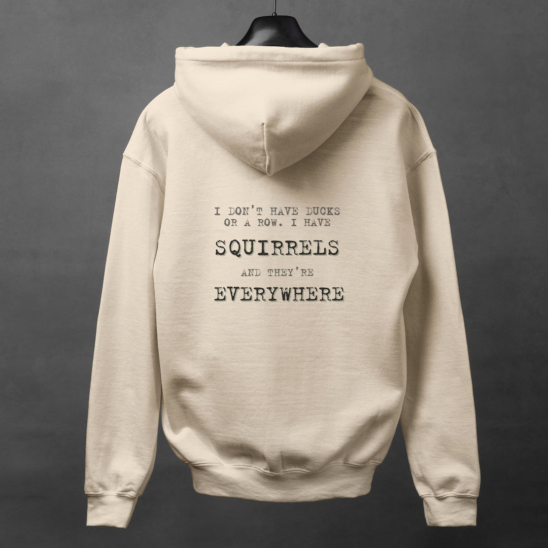 Funny Chaos Humor Hoodie Jacket, Unconventional Statement Outerwear