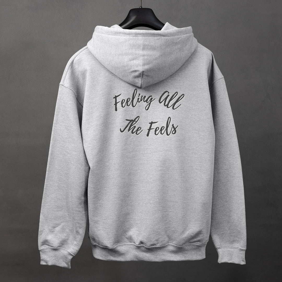 Feeling the Feels Comfort Hoodie Jacket, Soft Relaxed Fit Outerwear