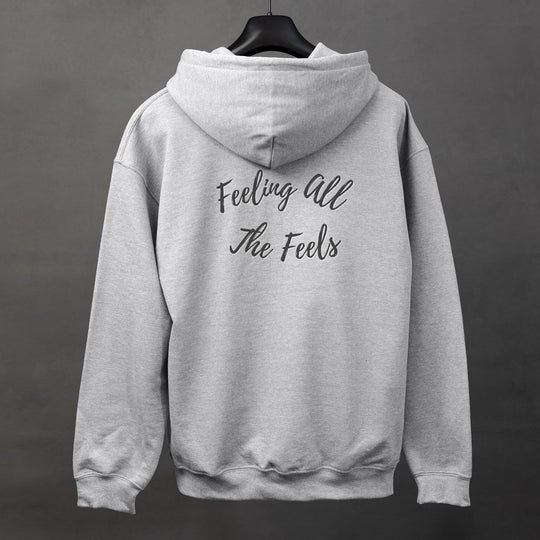 Feeling the Feels Comfort Hoodie Jacket, Soft Relaxed Fit Outerwear