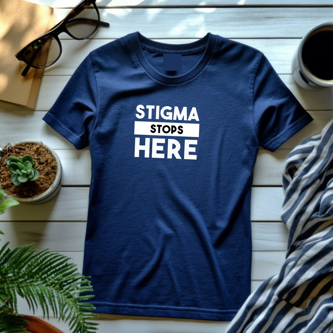 Stigma Stops Here - Mental Health Advocacy Shirt