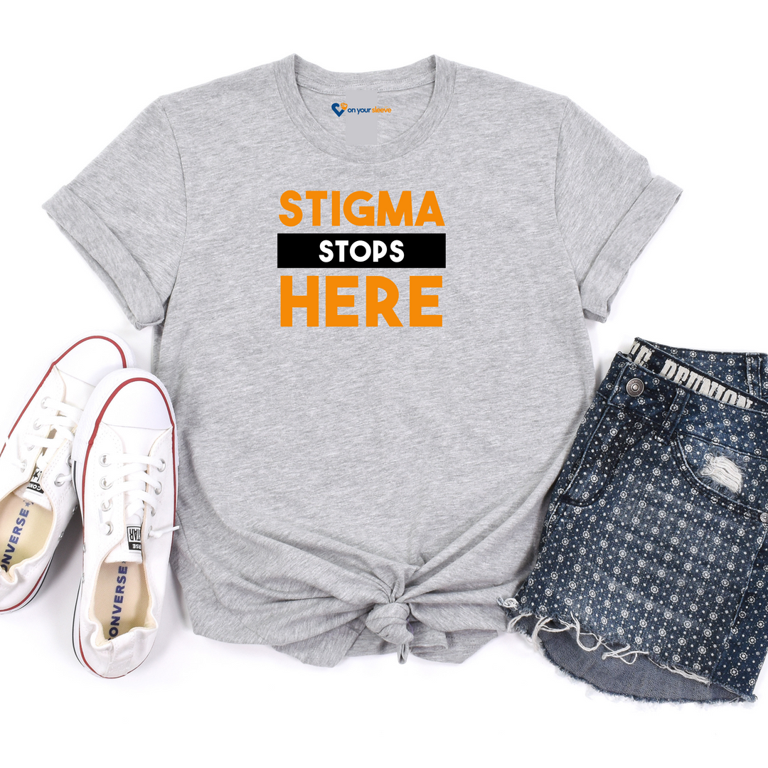 Stigma Stops Here - Mental Health Advocacy Shirt