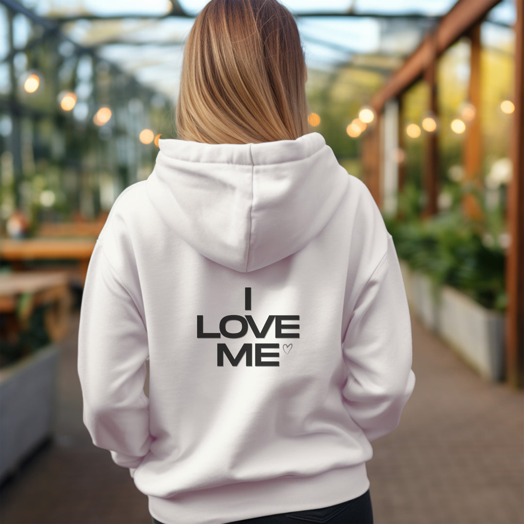 I AM LOVED Hoodie Jacket, Positive Affirmation and Self-Love Comfort