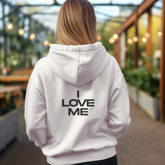 I AM LOVED Hoodie Jacket, Positive Affirmation and Self-Love Comfort